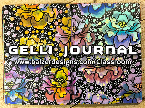 Gelli Arts Joyful Journal Kit