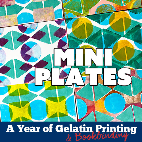 A Year of Gelatin Printing – Balzer Designs Classroom