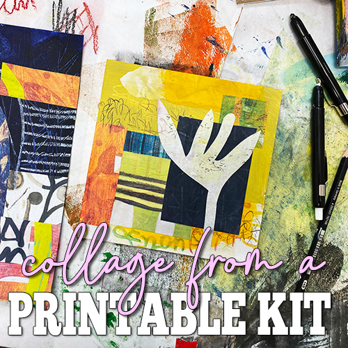 Balzer Designs: Studio Visit #16: Make a Collage Paper Palette