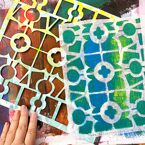 Balzer Designs: Gelli Printing with Purpose