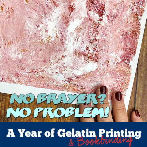 A Year of Gelatin Printing – Balzer Designs Classroom