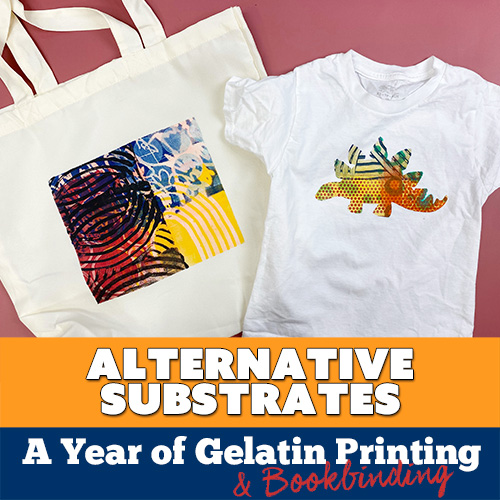 A Year of Gelatin Printing – Balzer Designs Classroom